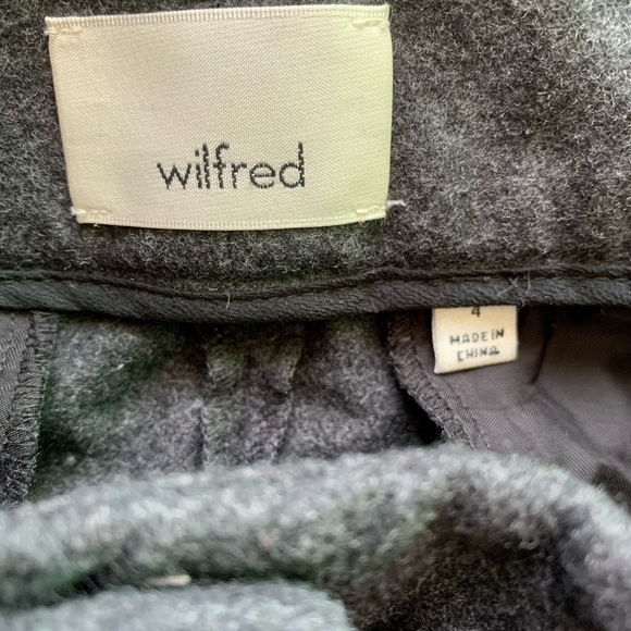 Aritzia Wilfred Gia Wool/Cashmere Blend Pant Size 4 - Picture 10 of 11